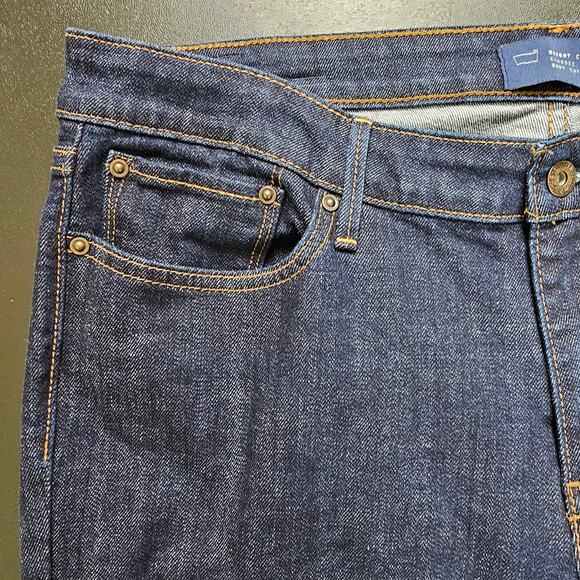 Levi's Slight Curve (529) 16 Curvy Bootcut Jeans Dark Wash Mid Rise Stretch Plus - Picture 3 of 10